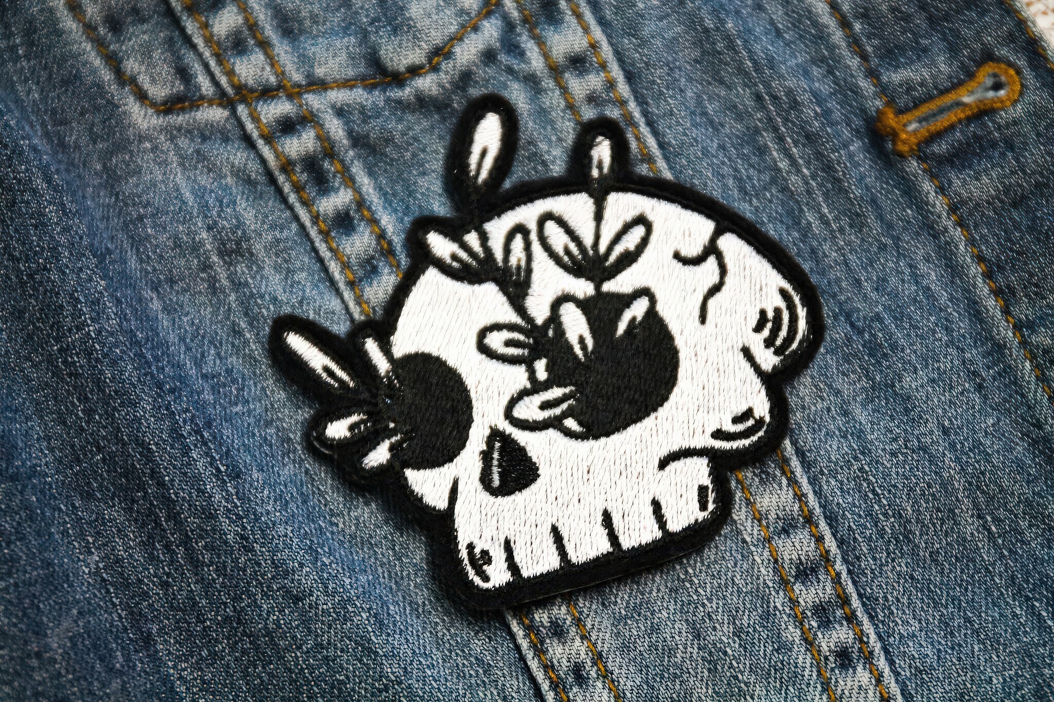 Death Garden Skull Patch-3
