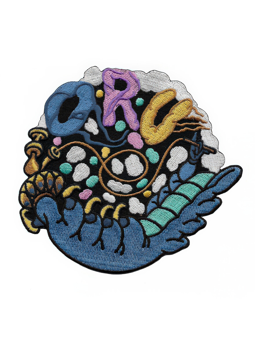 O R U Who are you Caterpillar Patch