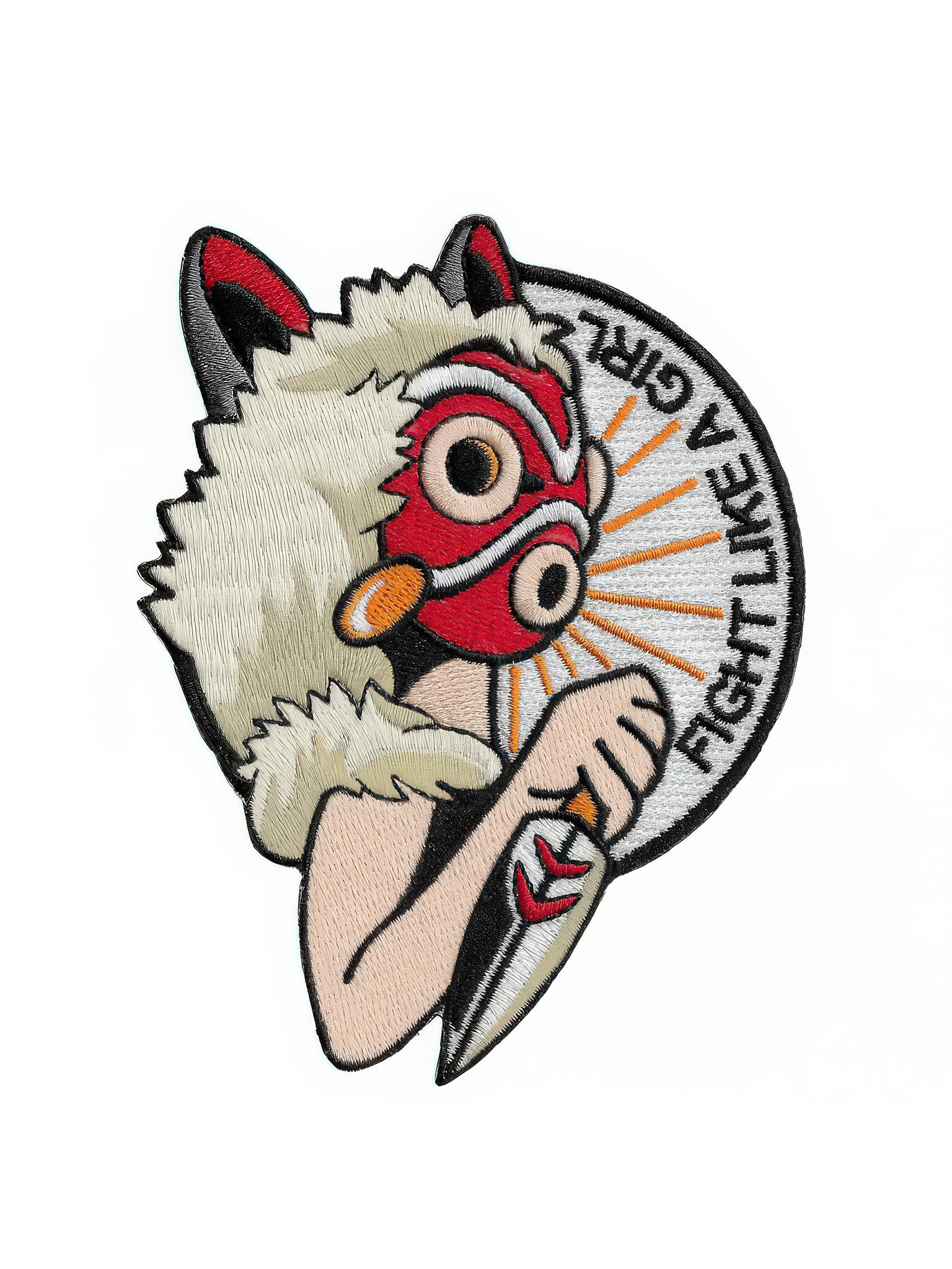 Mononoke Fight like a Girl Patch-1