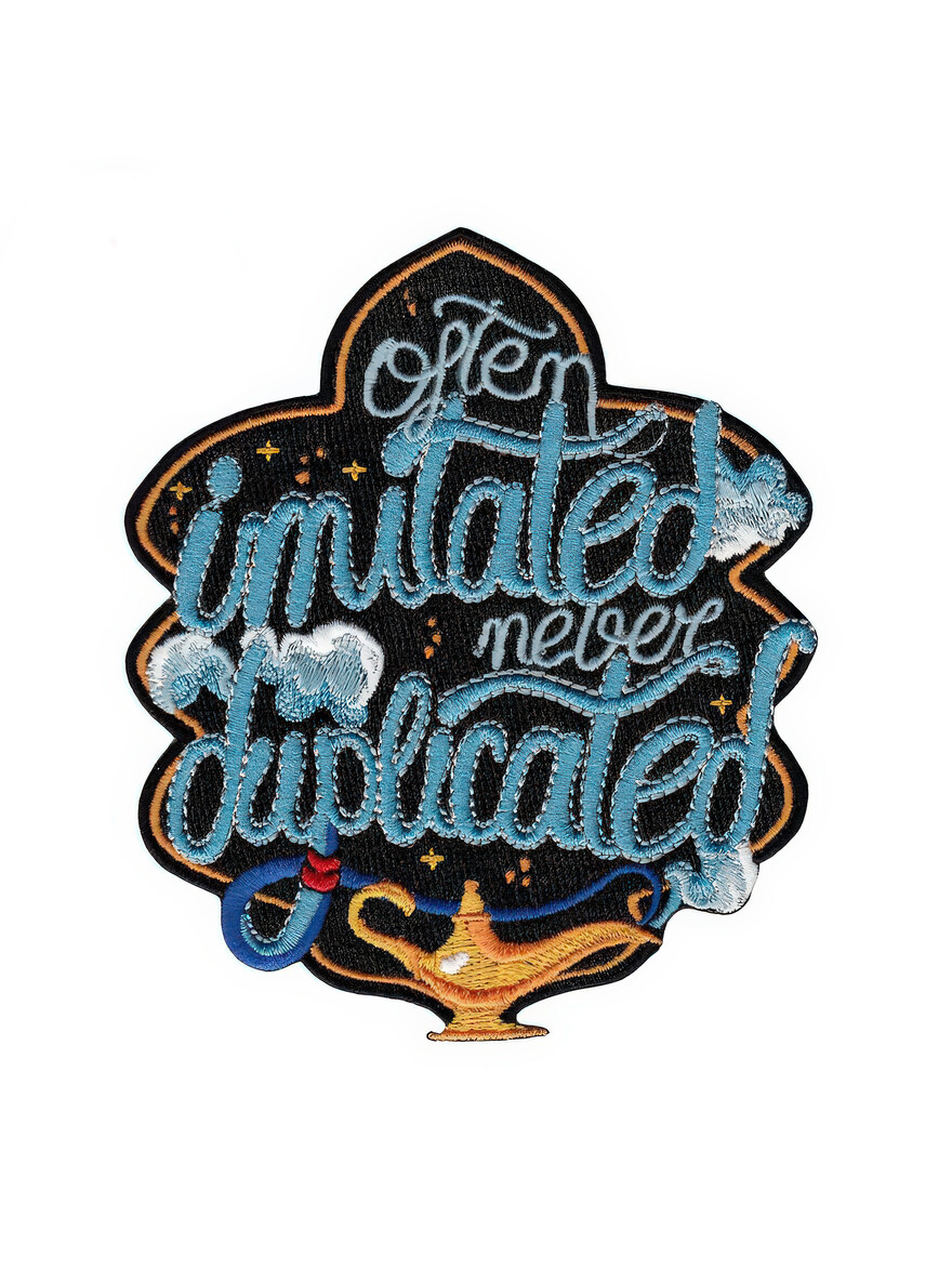 Often Imitated Never Duplicated Magic Lamp Patch