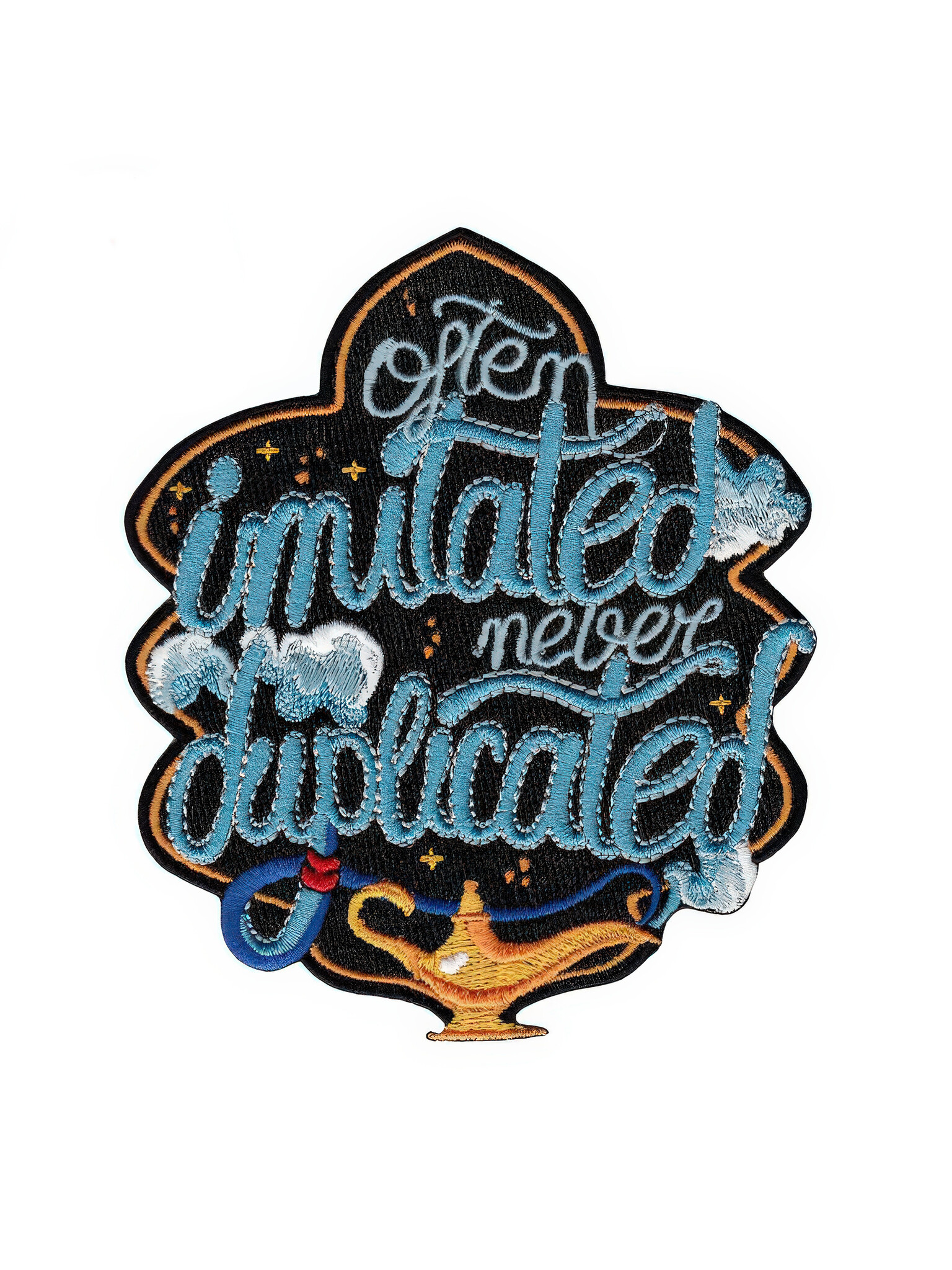 Often Imitated Never Duplicated Magic Lamp Patch-1