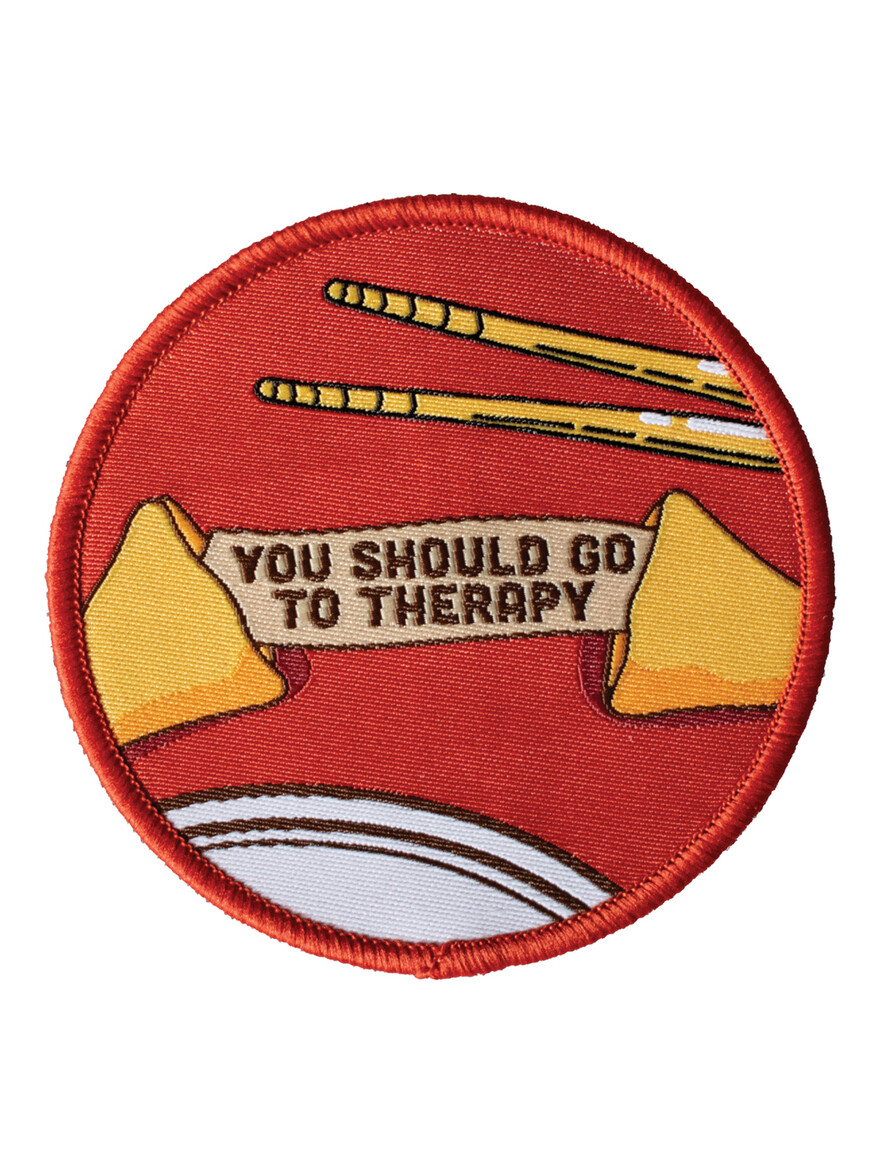 You Should Go To Therapy Patch