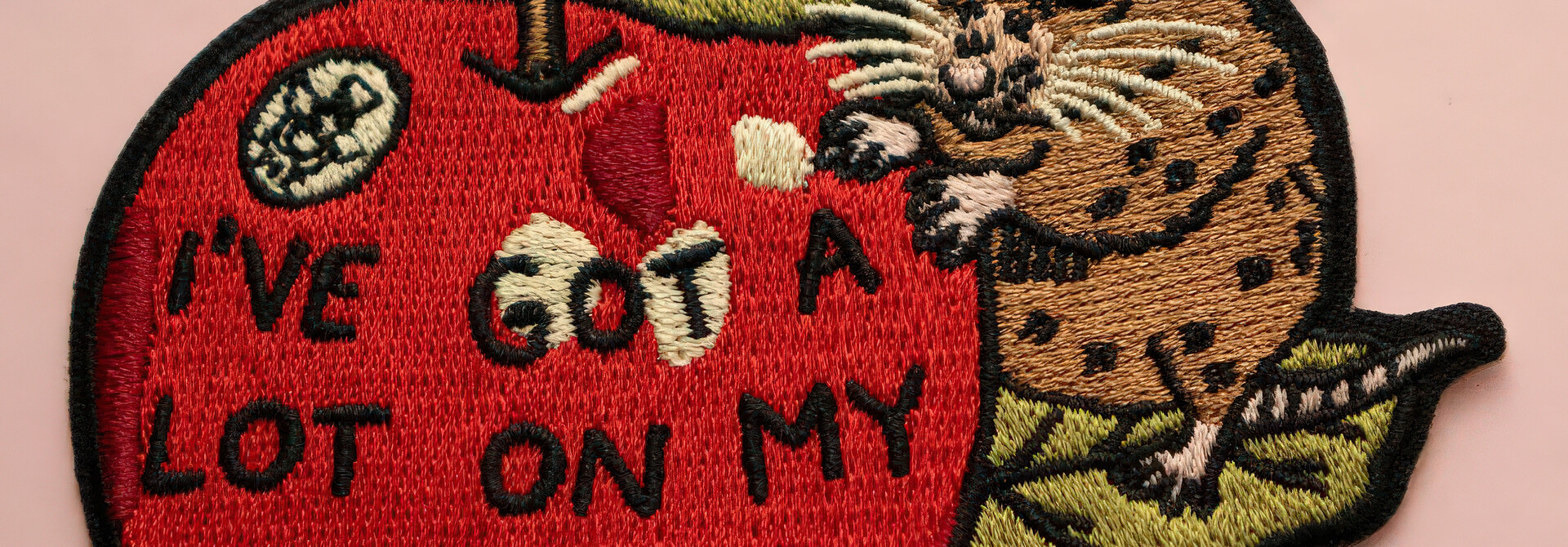 A Lot On My Plate Patch