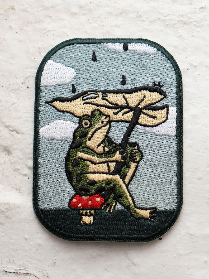 Leaf Umbrella Frog Patch