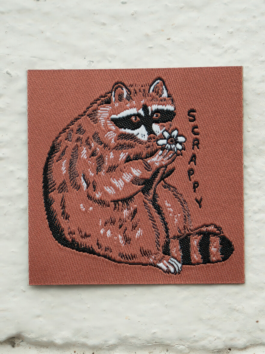 Scrappy Raccoon Patch