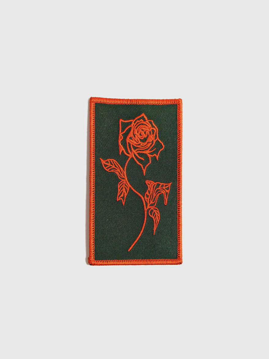 Rose Rectangle Patch