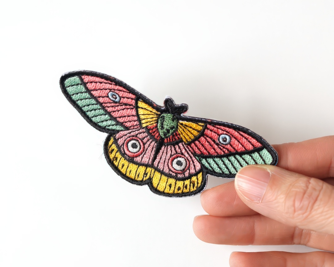 Colorful Moth Patch-2