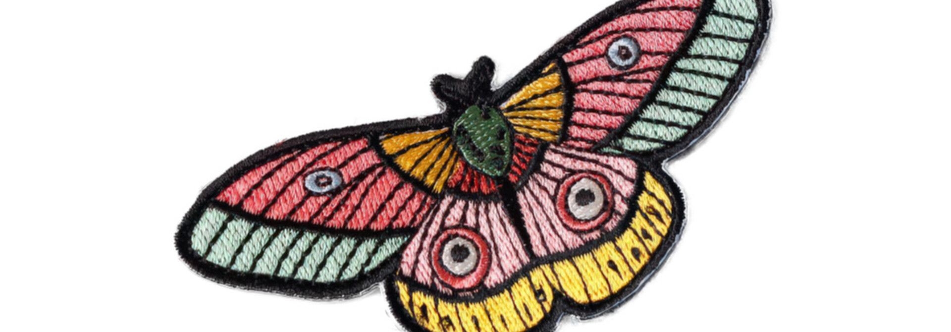 Colorful Moth Patch