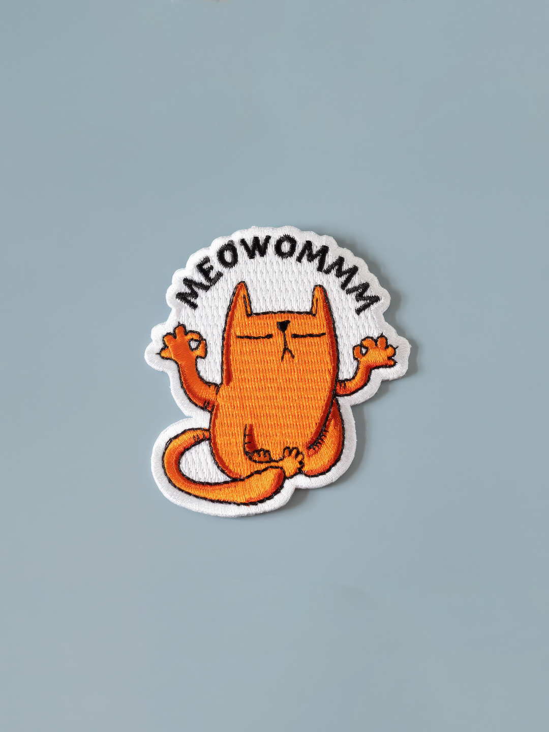 Meditating Cat Patch-1