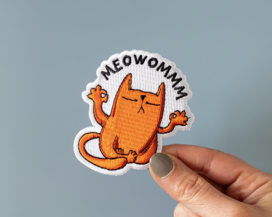 Meditating Cat Patch-2
