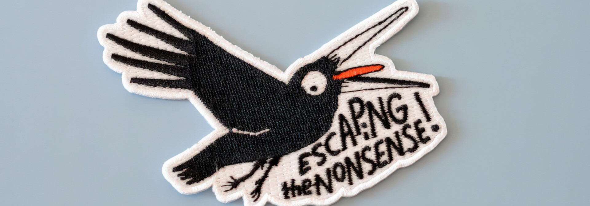 Sarcastic Crow Patch