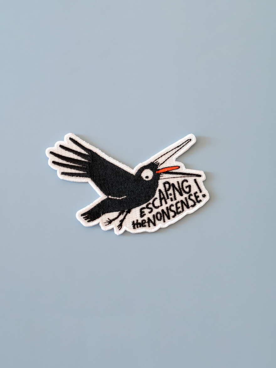 Sarcastic Crow Patch