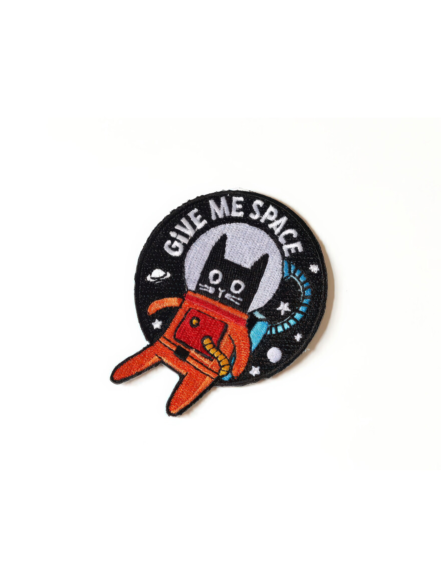 Give Me Space Cat Astronaut Patch