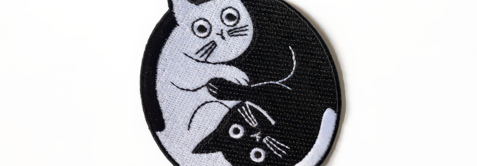 Yin-Yang Cats Patch