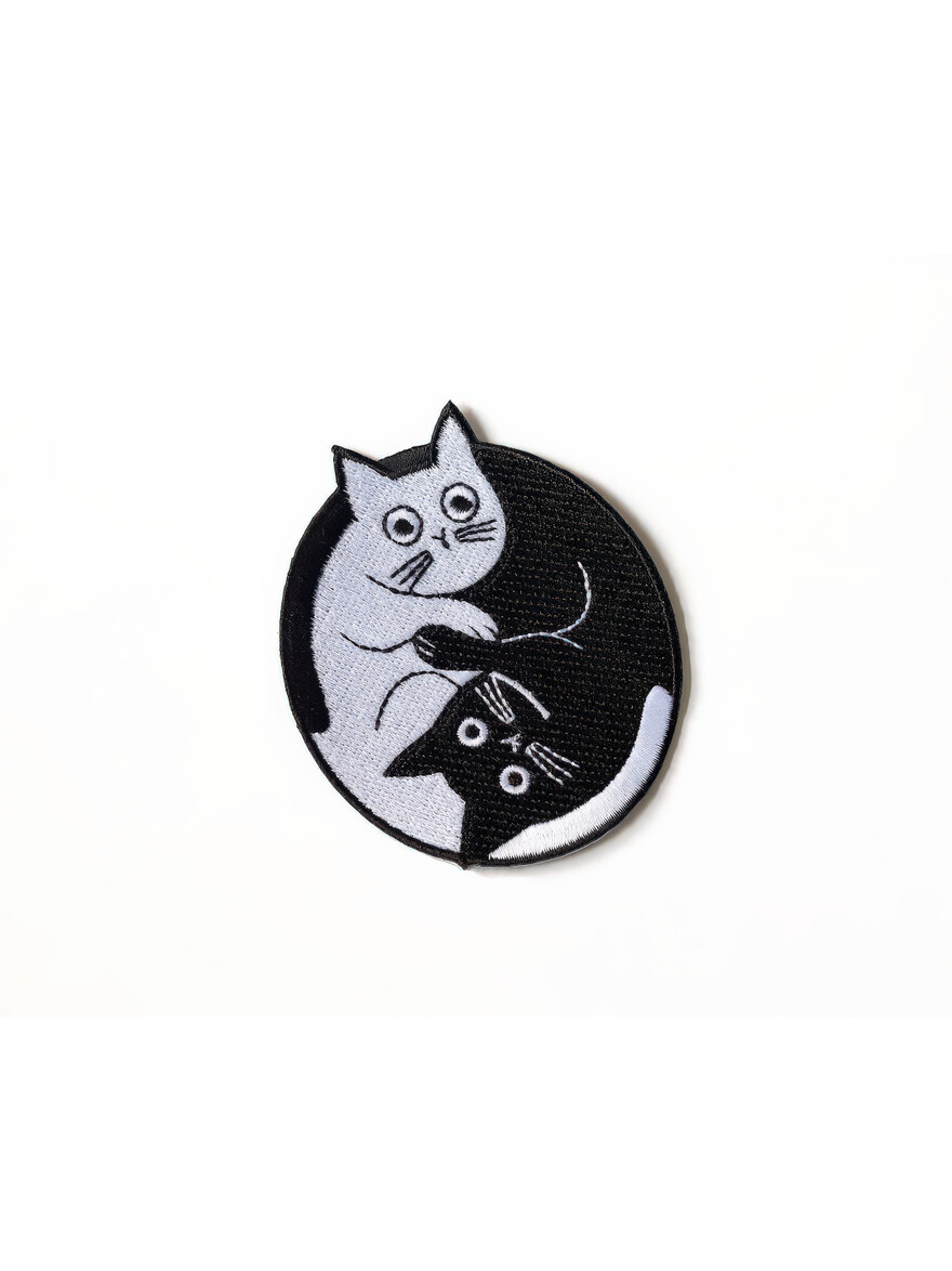 Yin-Yang Cats Patch