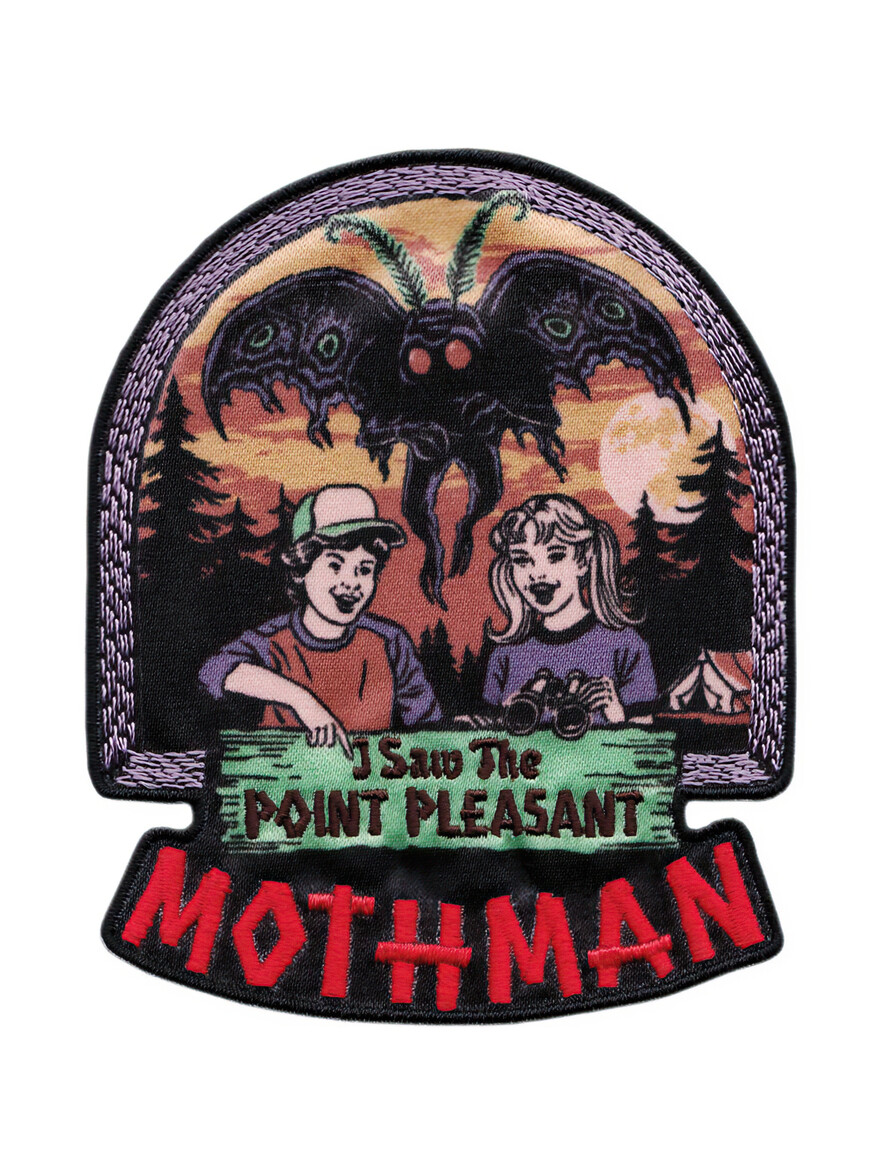I Saw The Point Pleasant Mothman Patch