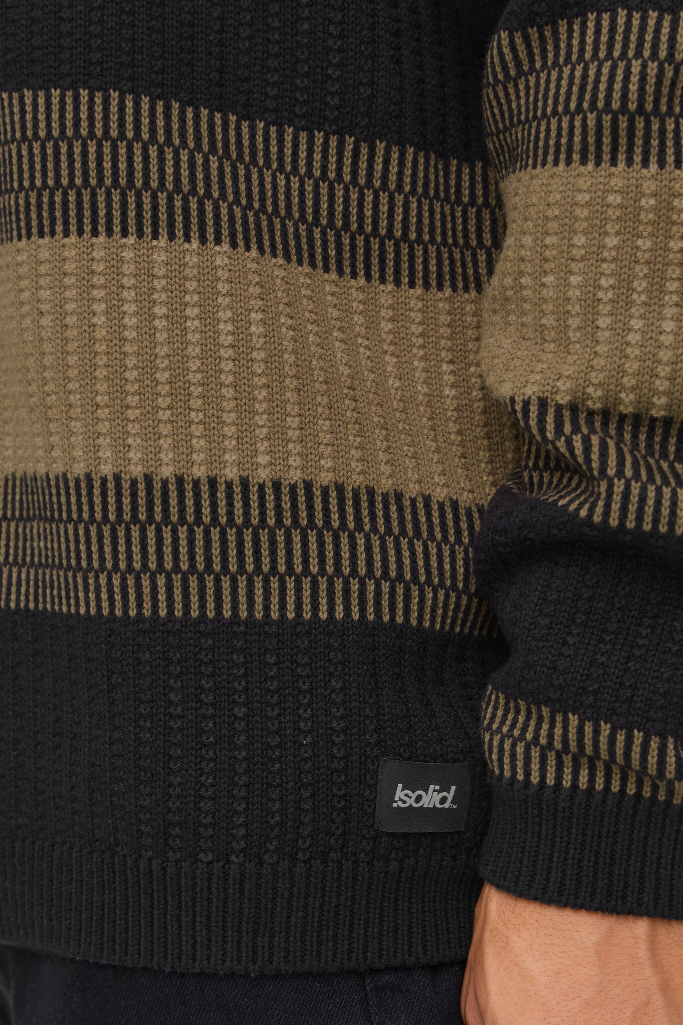 Vuk Log Cabin Knit-5