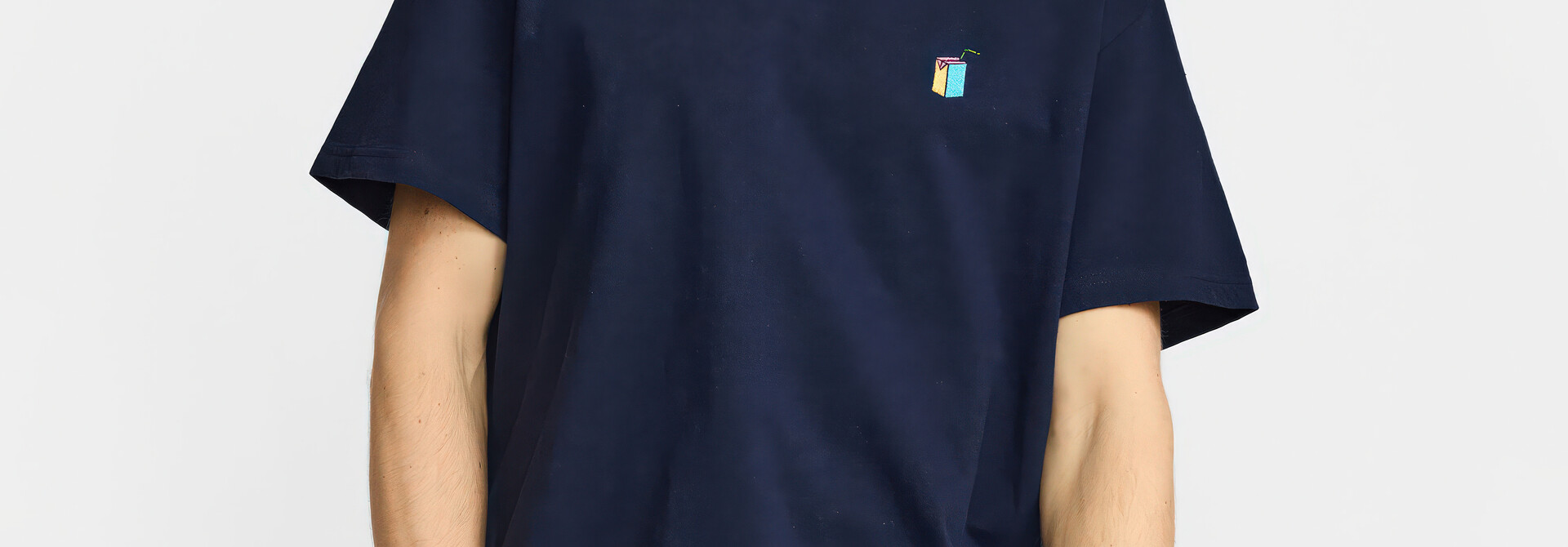 ♣ Navy Juice Pack Tee