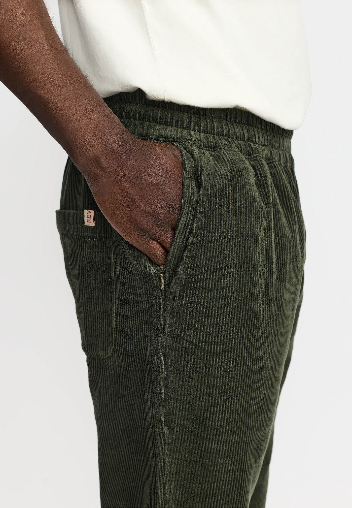 ♣ Cloudburst Ribcord Army Pants-3