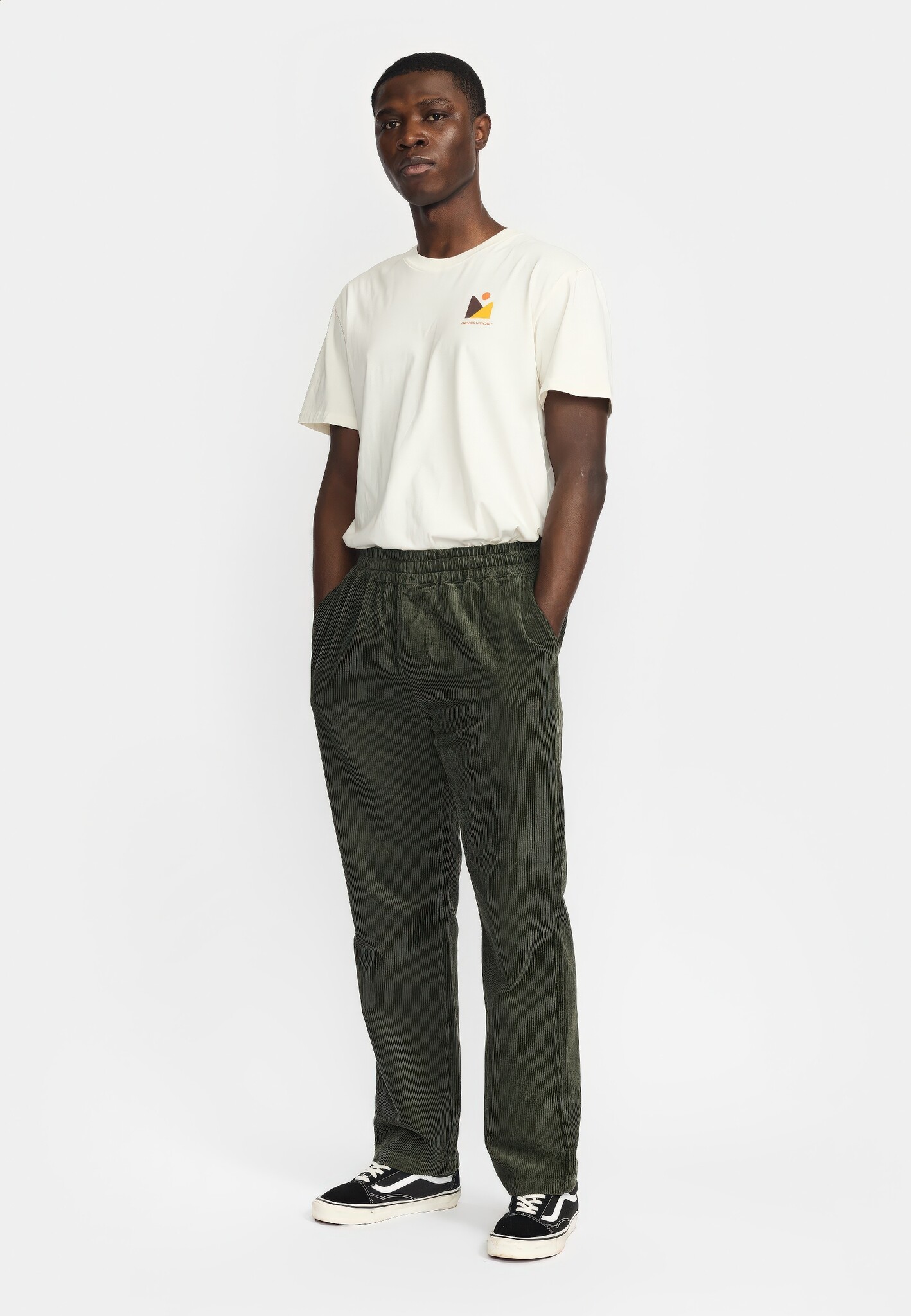 ♣ Cloudburst Ribcord Army Pants-2