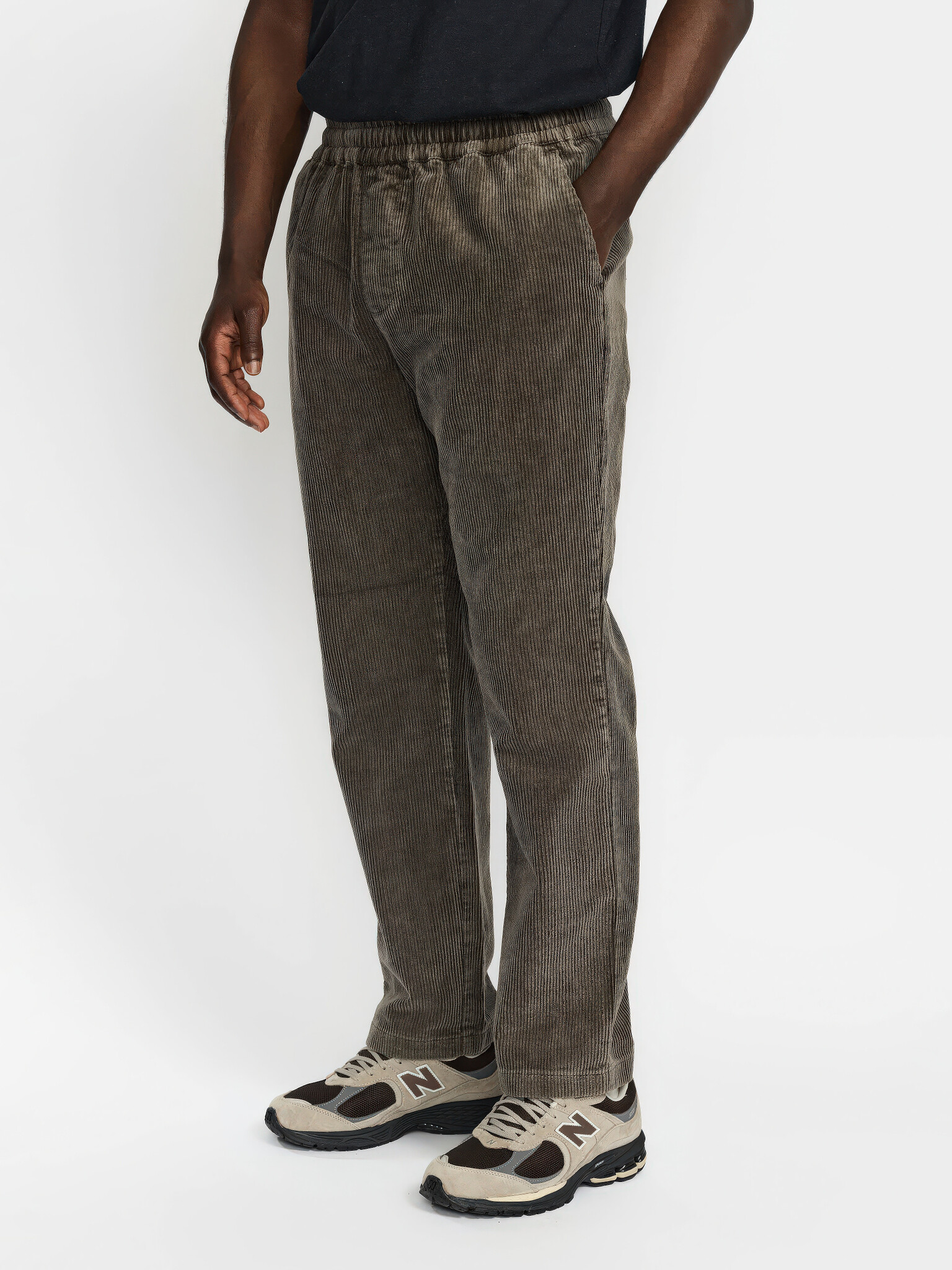 ♣ Rainburst Ribcord Shitake Pants-1
