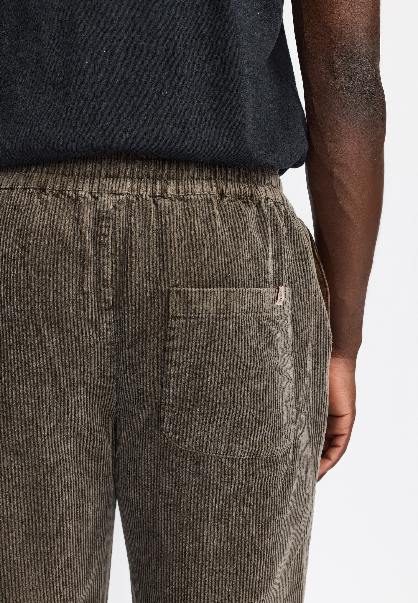 ♣ Rainburst Ribcord Shitake Pants-5