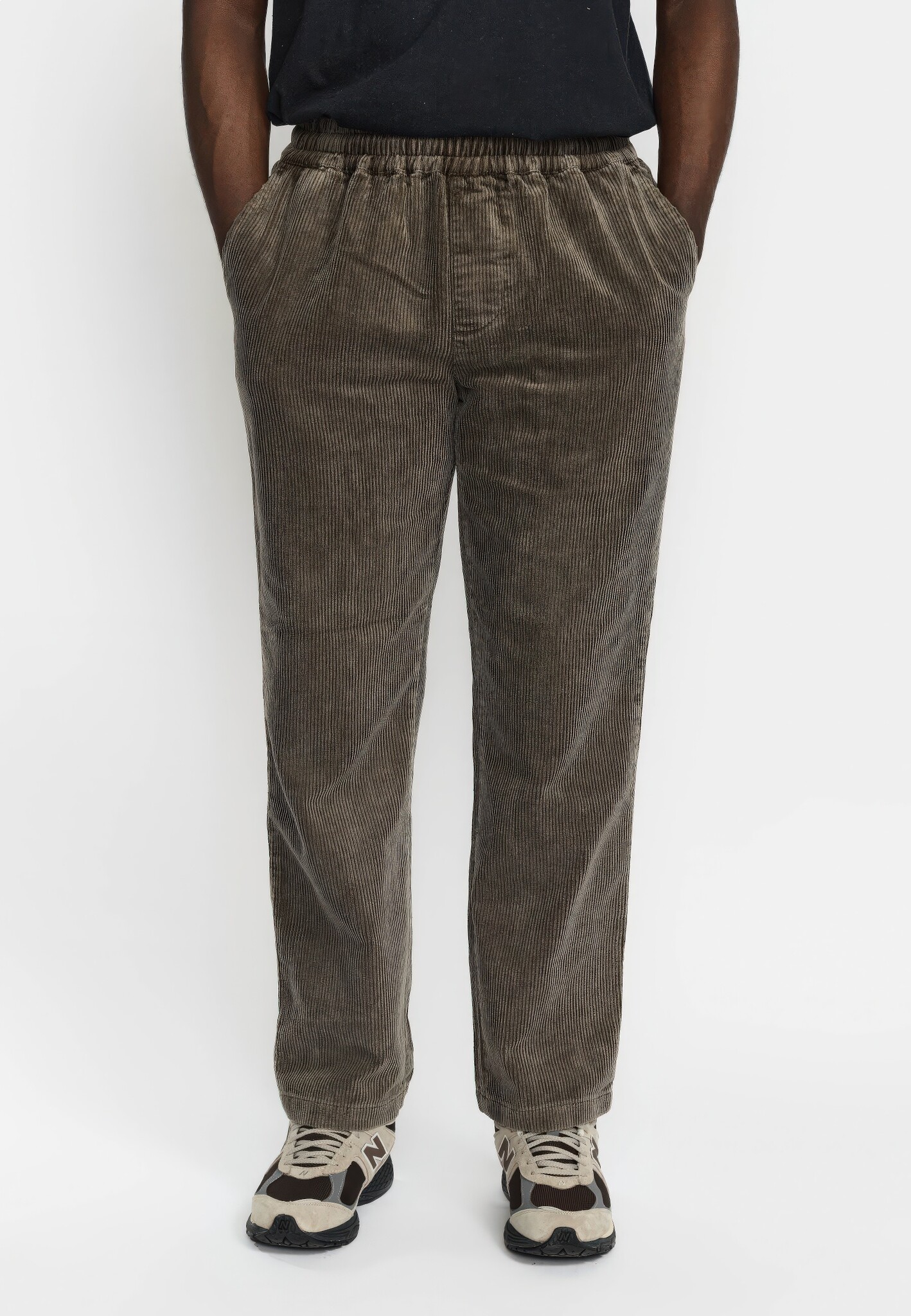 ♣ Rainburst Ribcord Shitake Pants-7