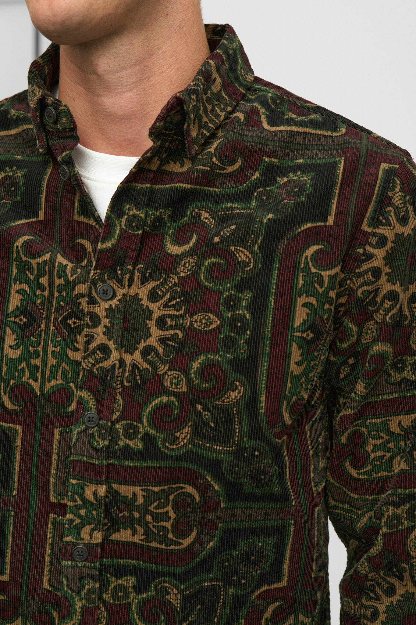 Akleif Opiate Artifact Cord Shirt-2