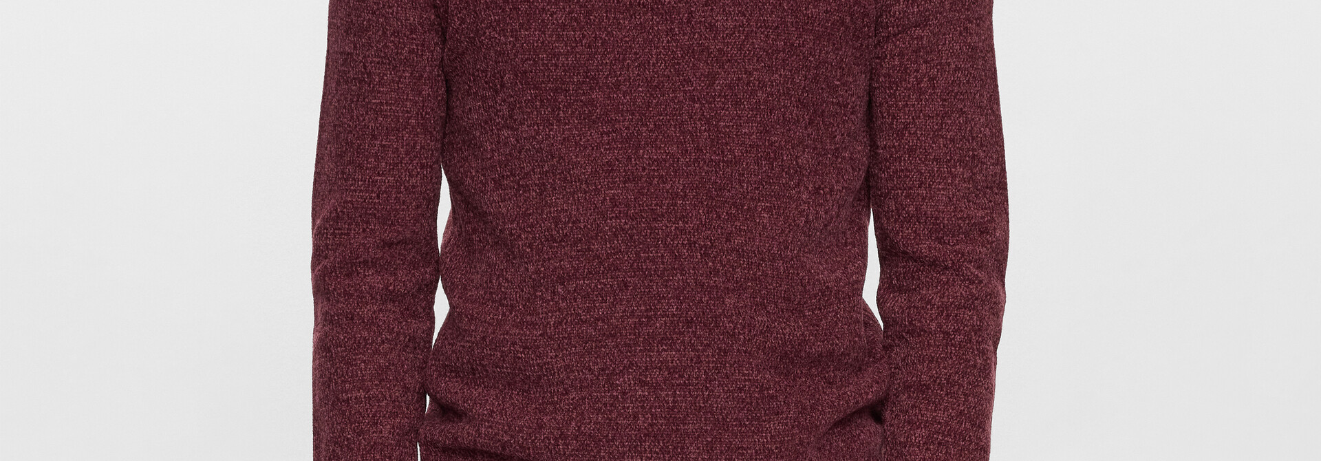 Aksune Chenille Vineyard Wine Knit