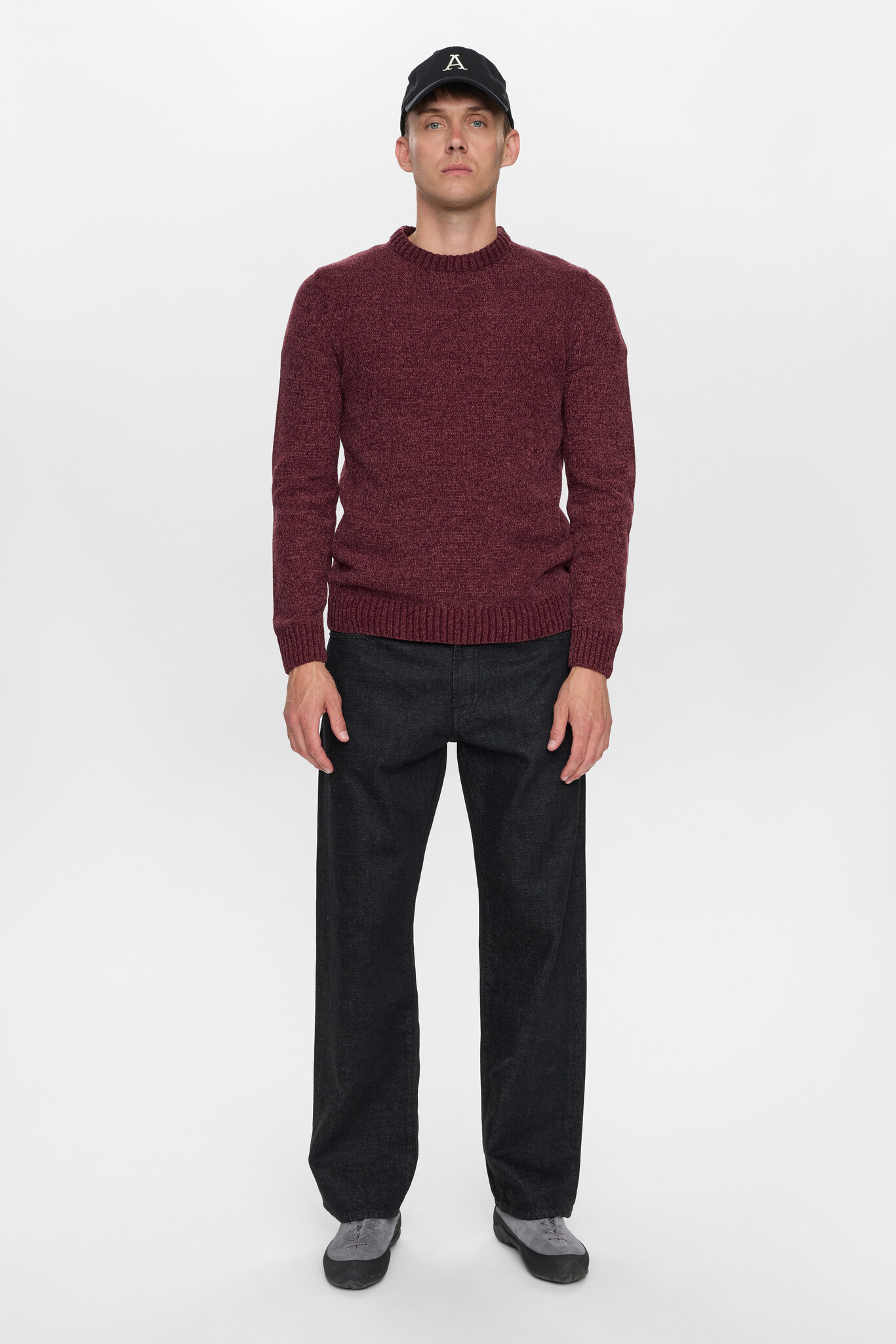 Aksune Chenille Vineyard Wine Knit-3