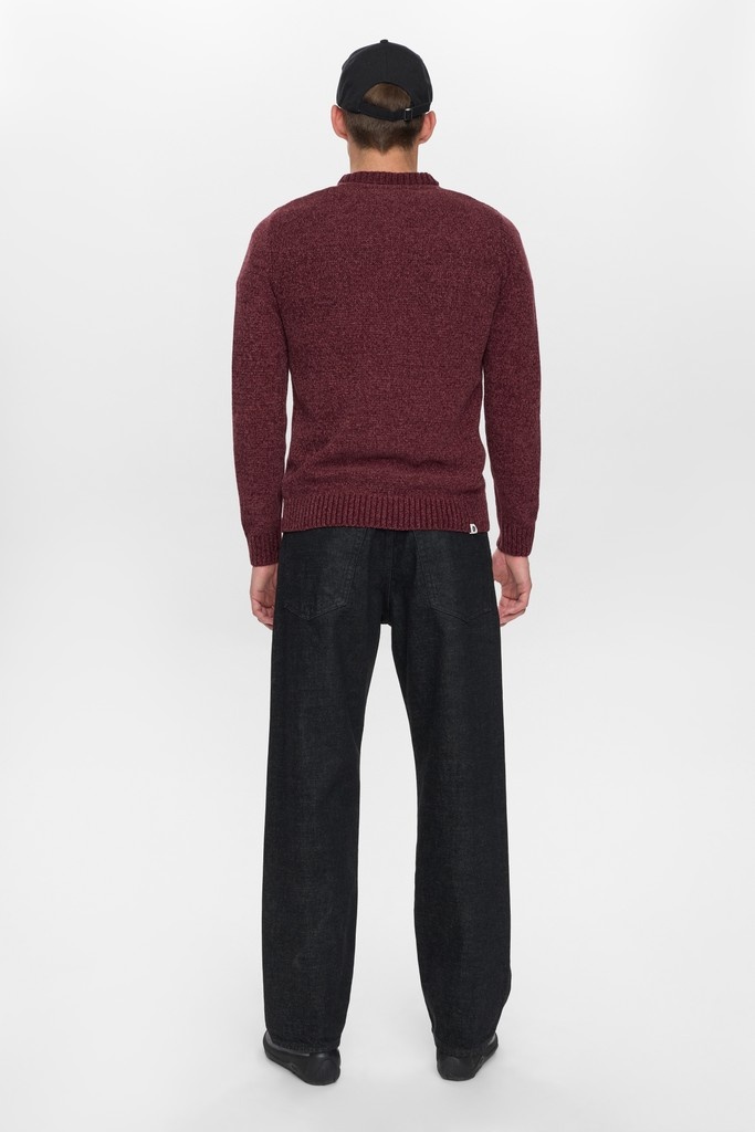 Aksune Chenille Vineyard Wine Knit-4