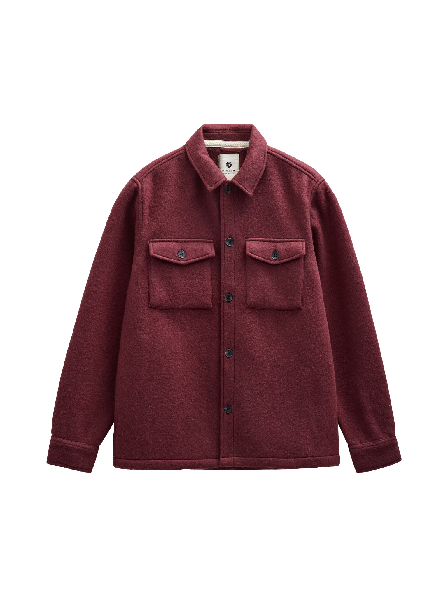 Akoscar Mulled Wine Wool Overshirt-1