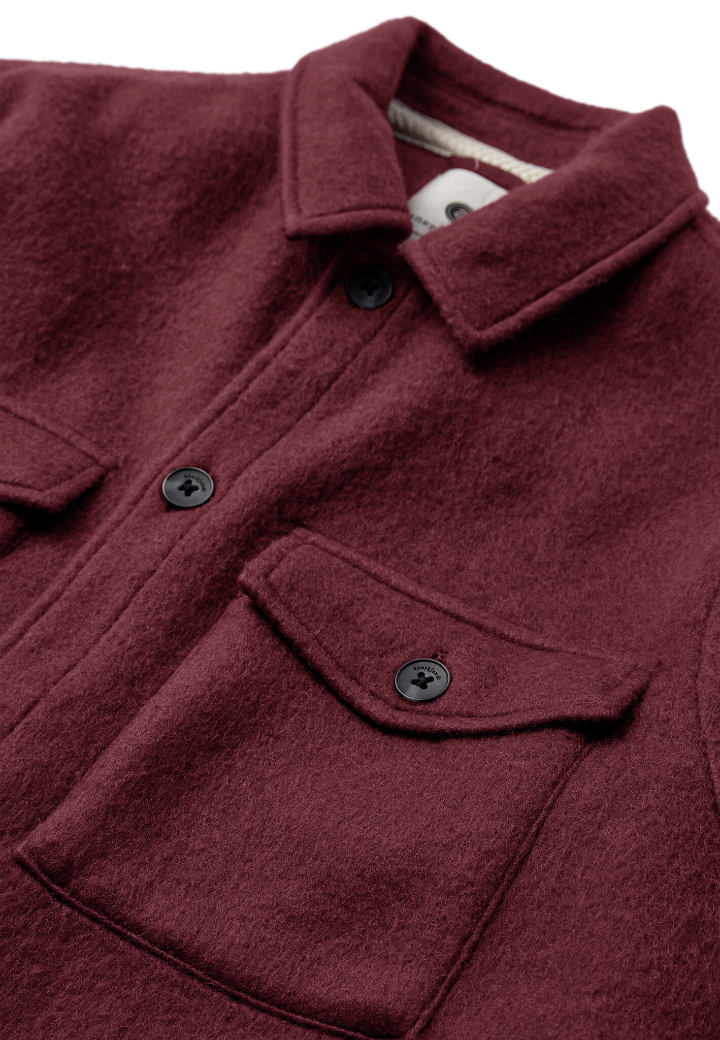Akoscar Mulled Wine Wool Overshirt-2