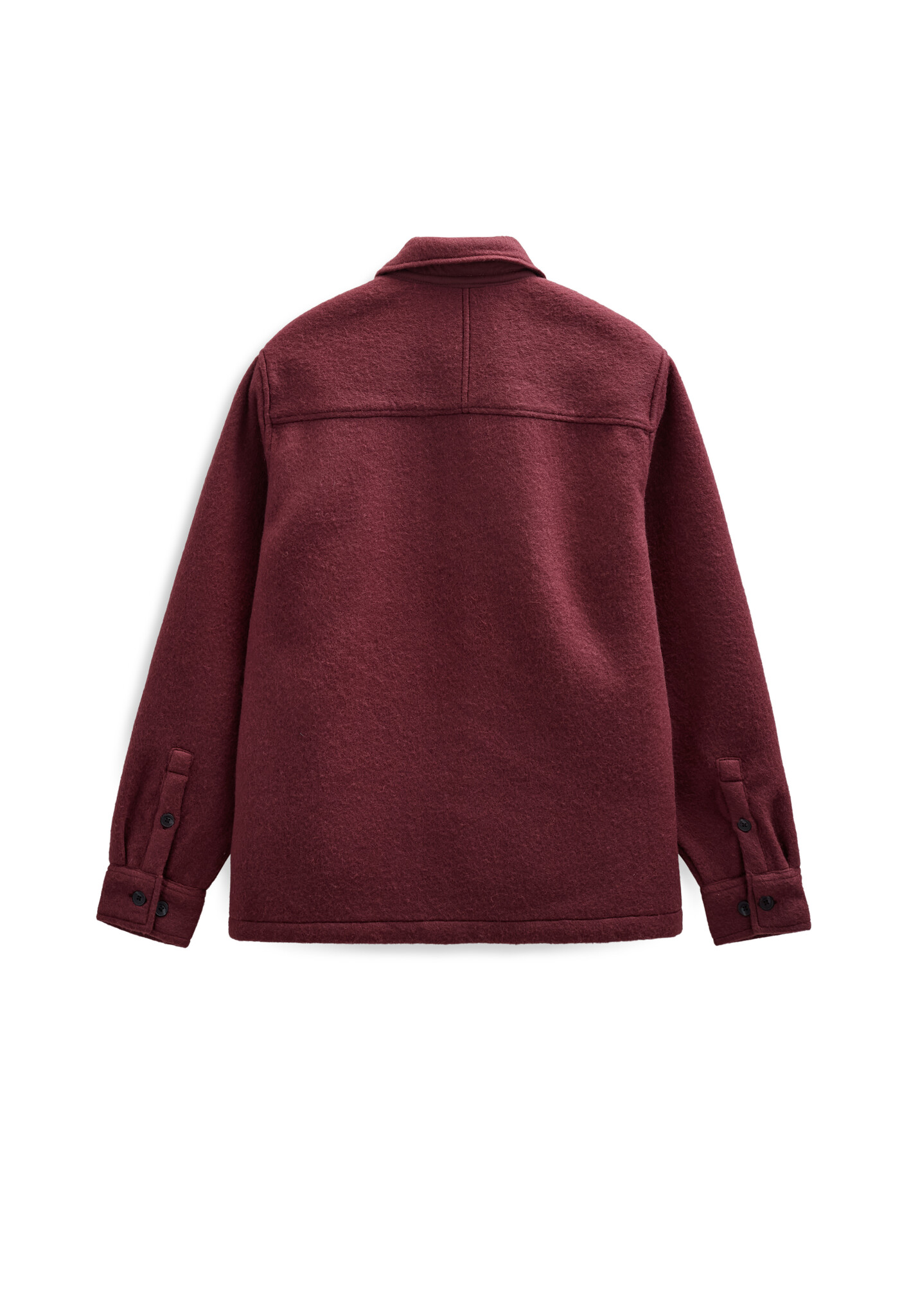 Akoscar Mulled Wine Wool Overshirt-3