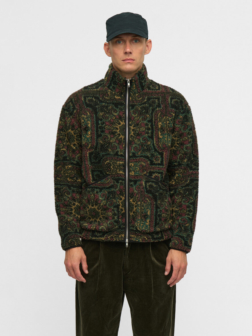 Aktoni Opiate Artifact Teddy Cardigan