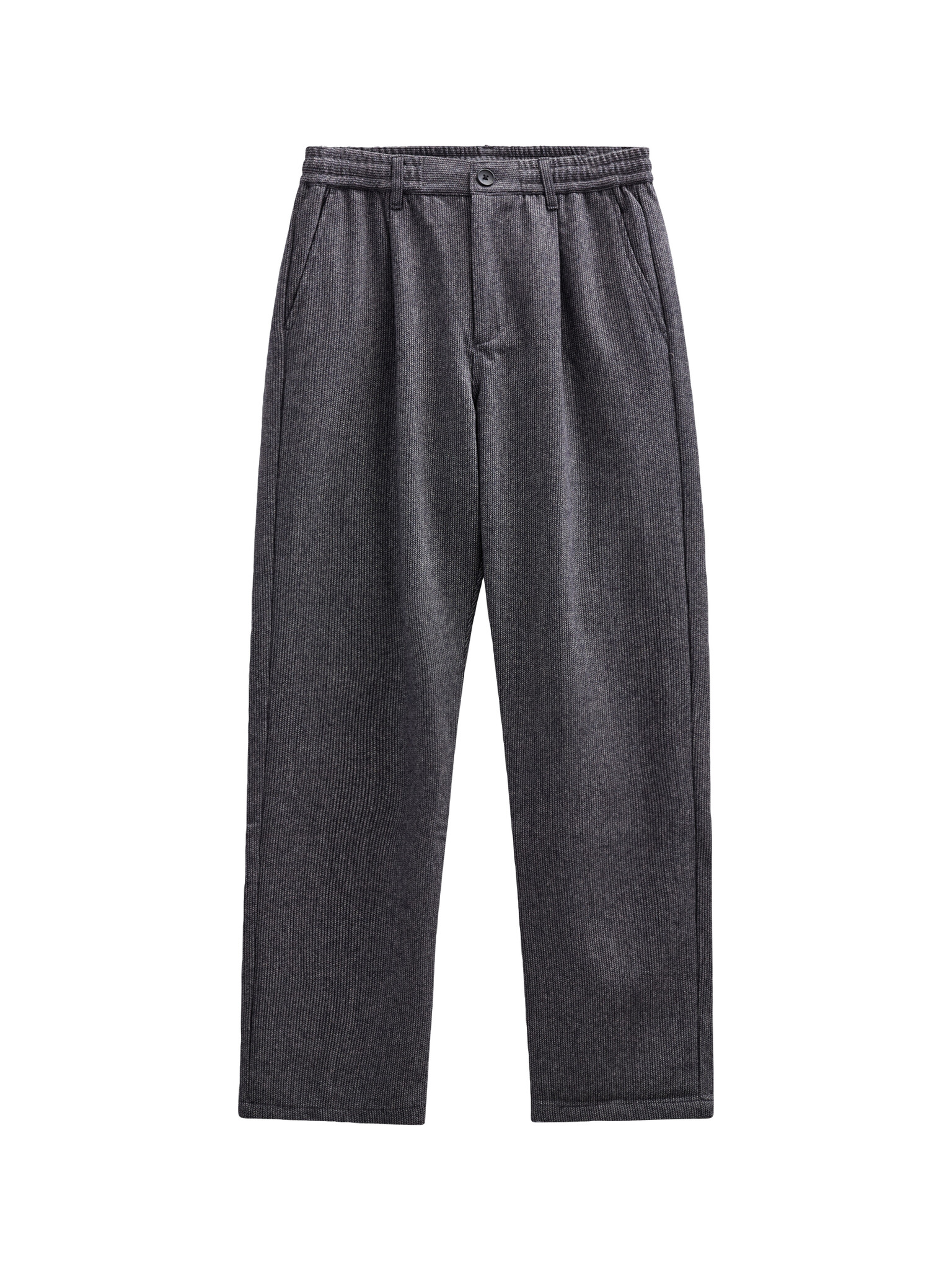 Akjan Twill Magnet Wool Pants-1