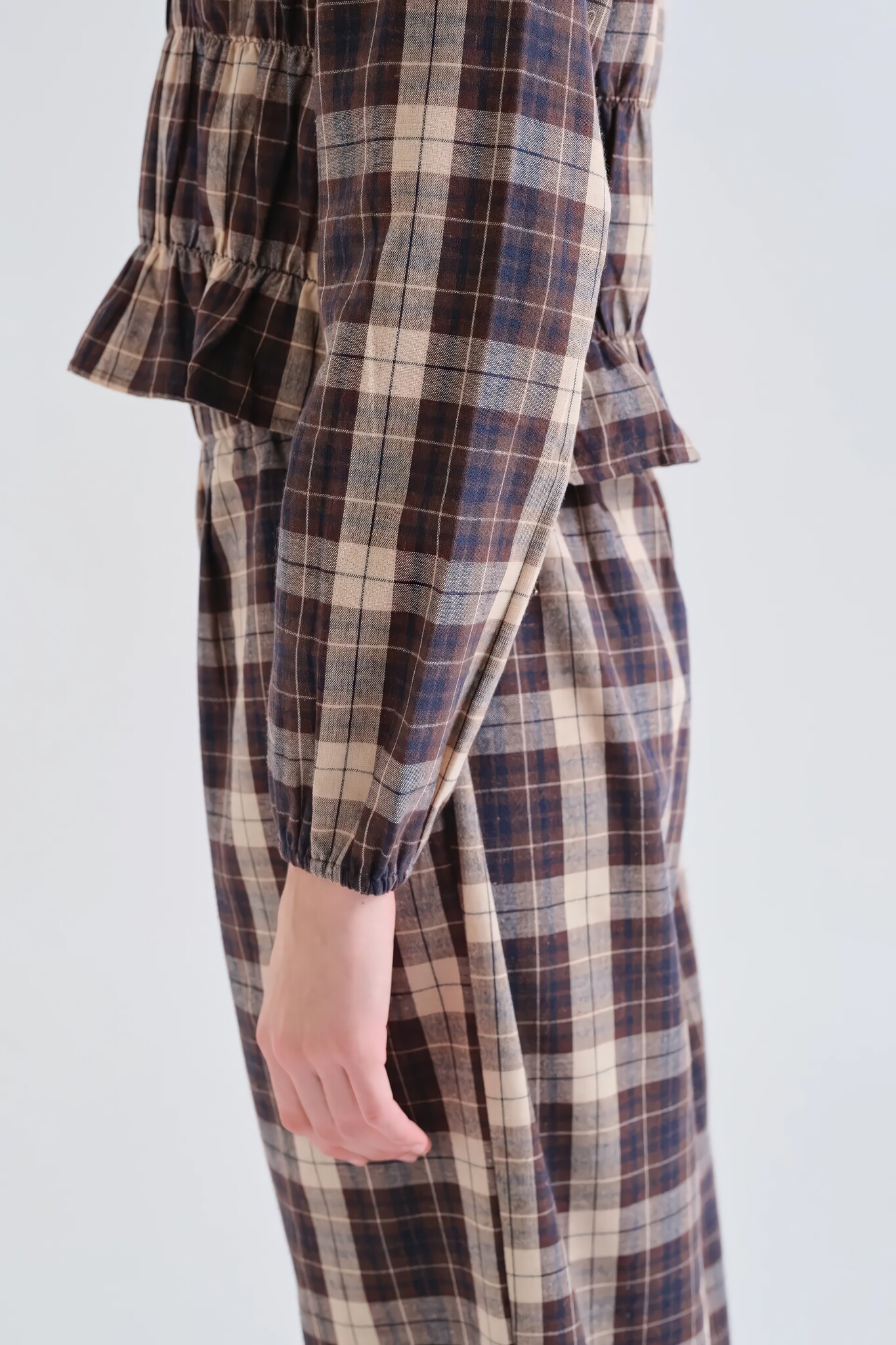 Picture Frame Plaid Top-5