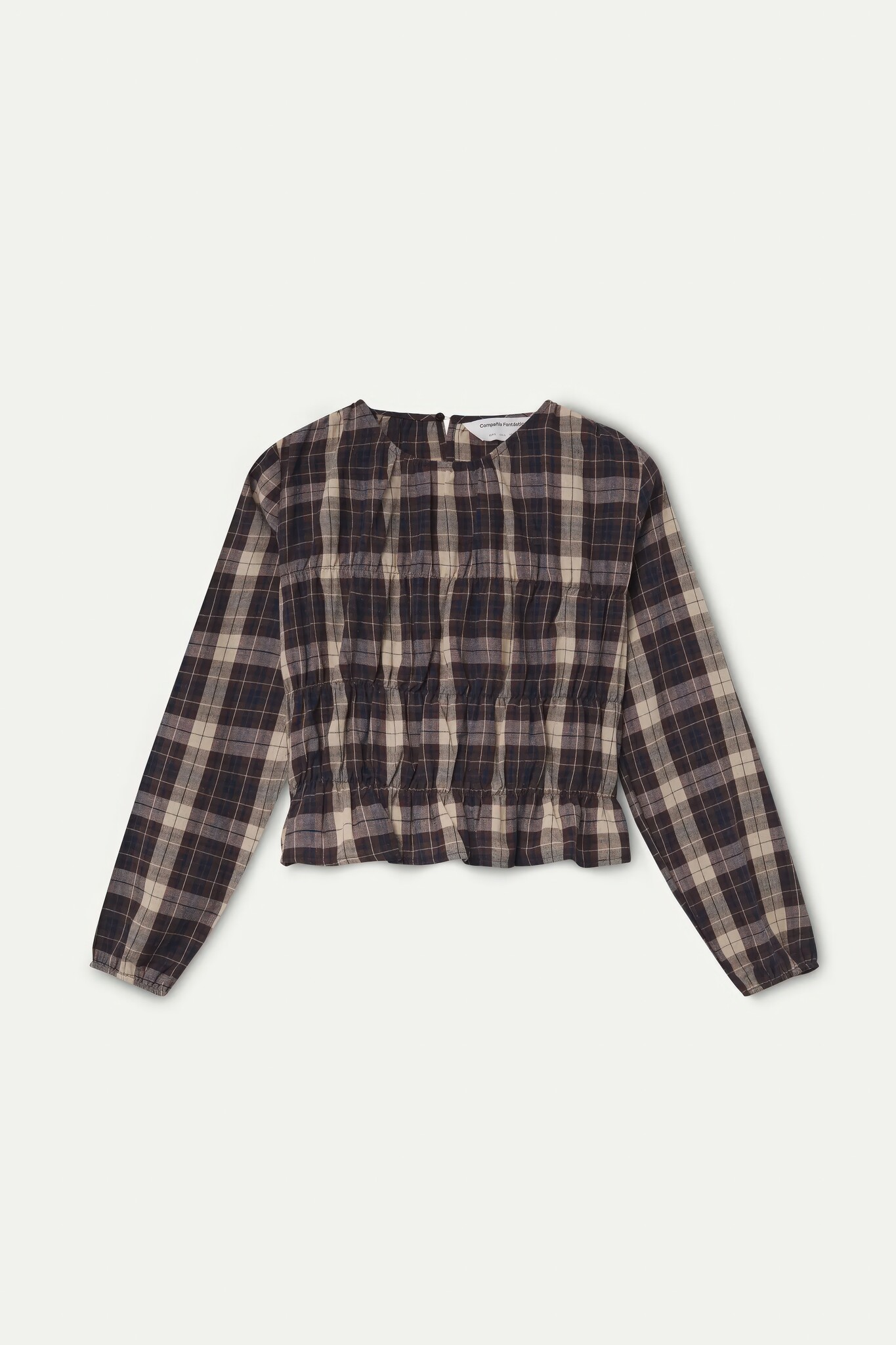 Picture Frame Plaid Top-6