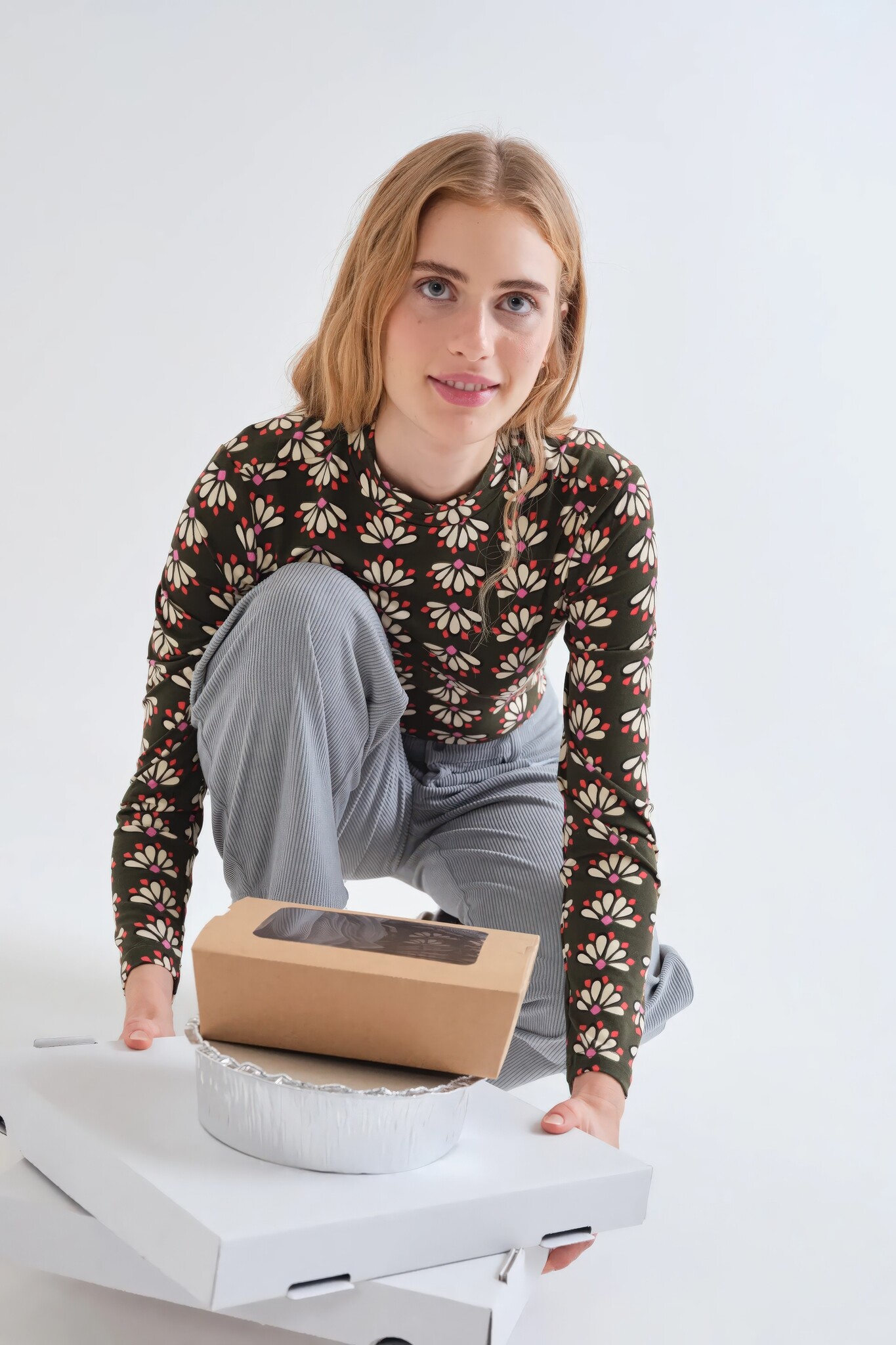 Deco Geometry Longsleeve Top-3