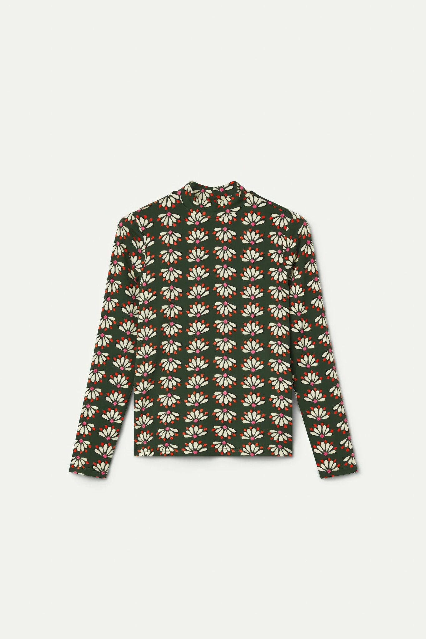 Deco Geometry Longsleeve Top-6