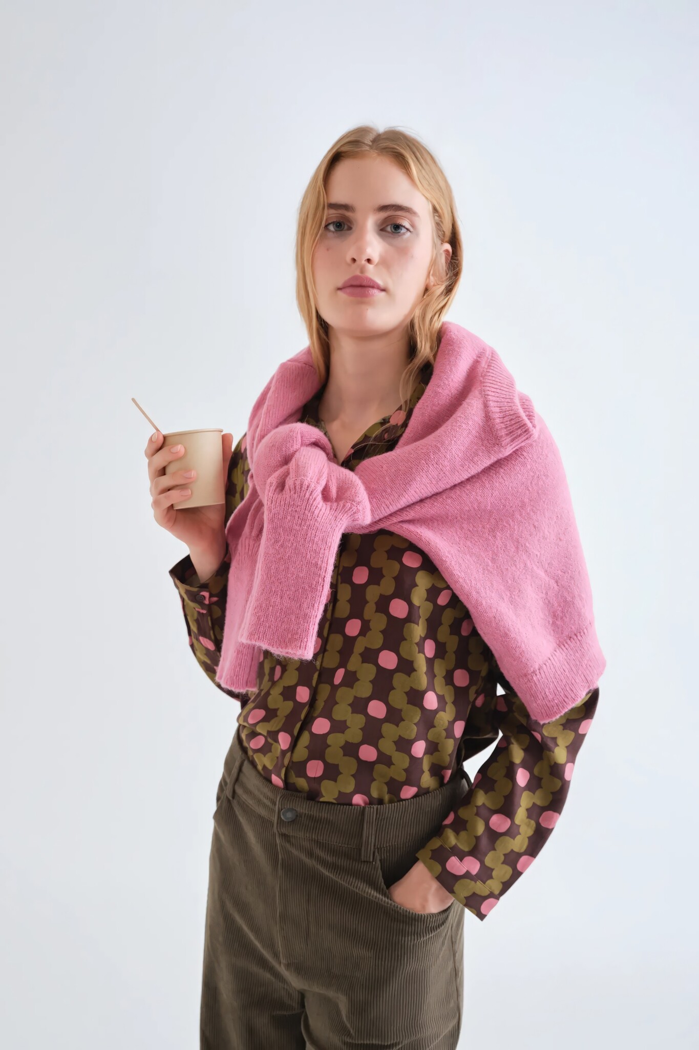 Wavehouse Wallpaper Blouse-3