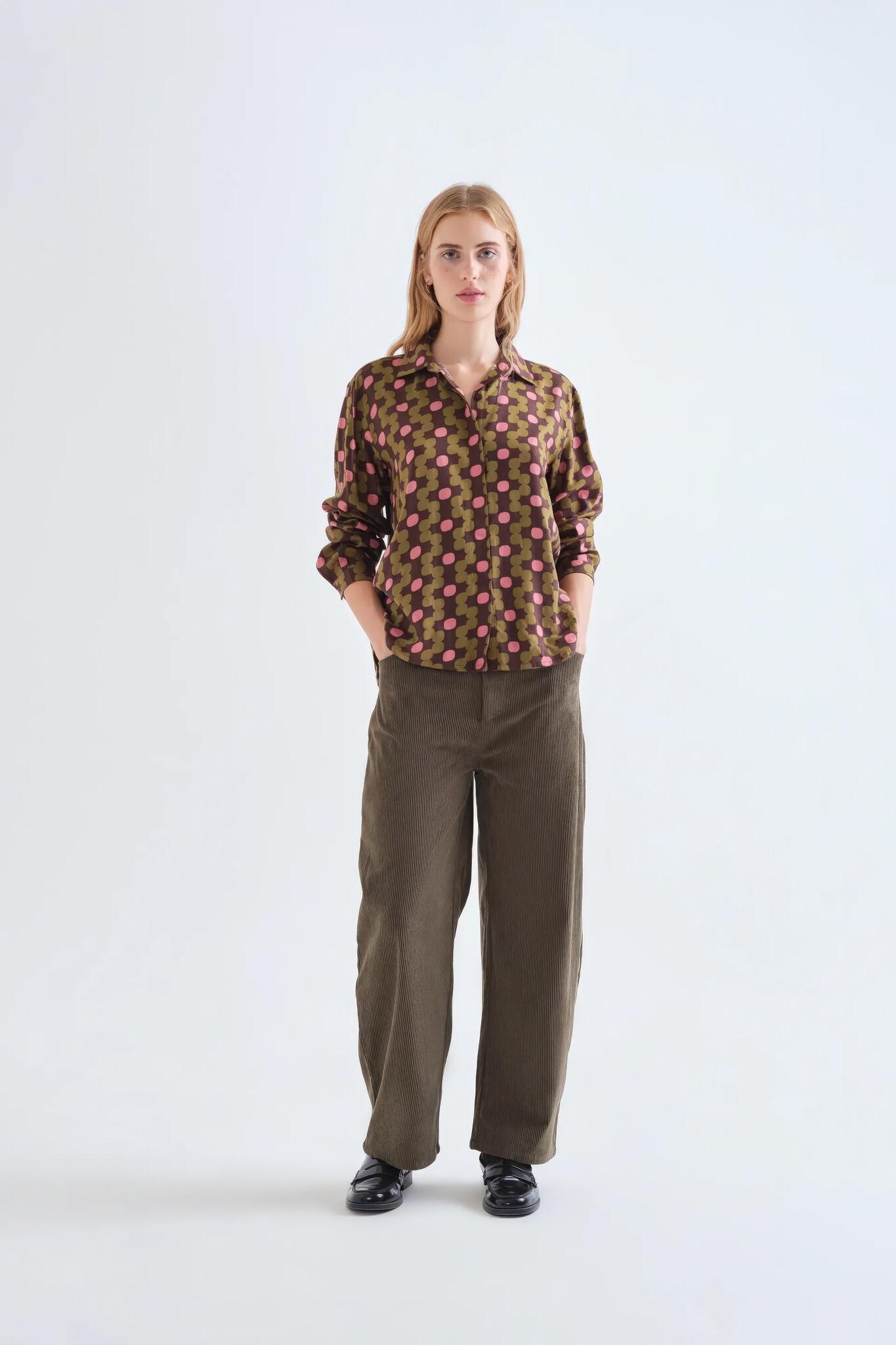 Wavehouse Wallpaper Blouse-4