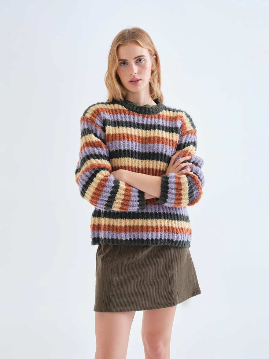 Camp Walden Striped Knit