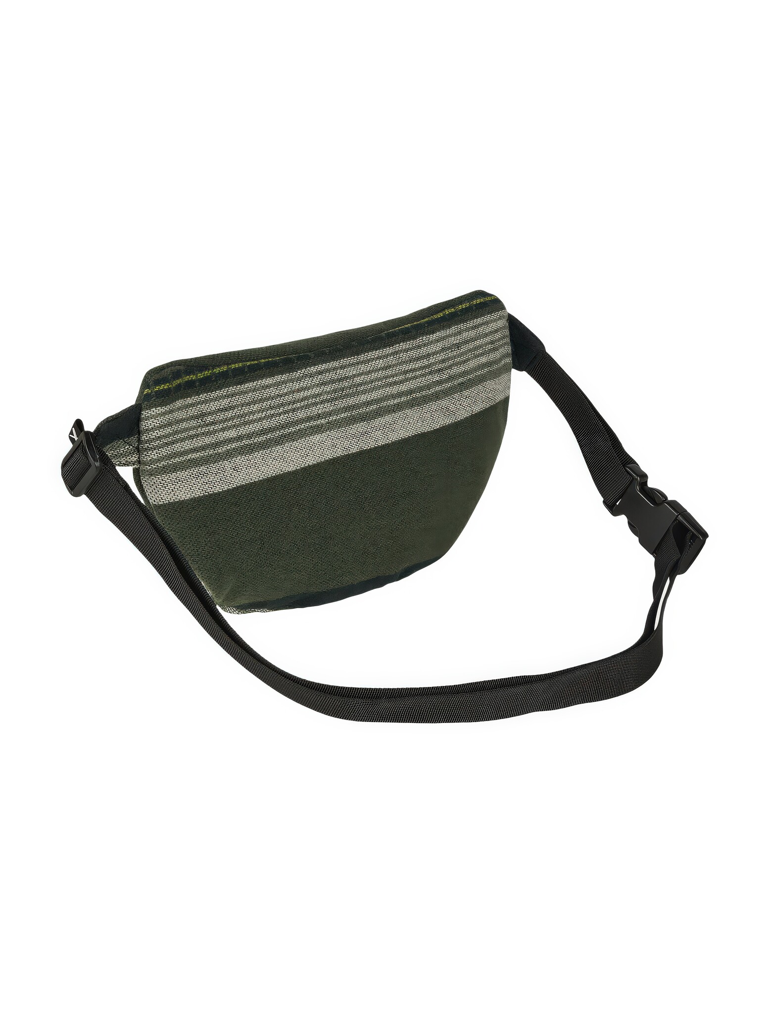 ♣ Santania Black Olive Hip Bag-3