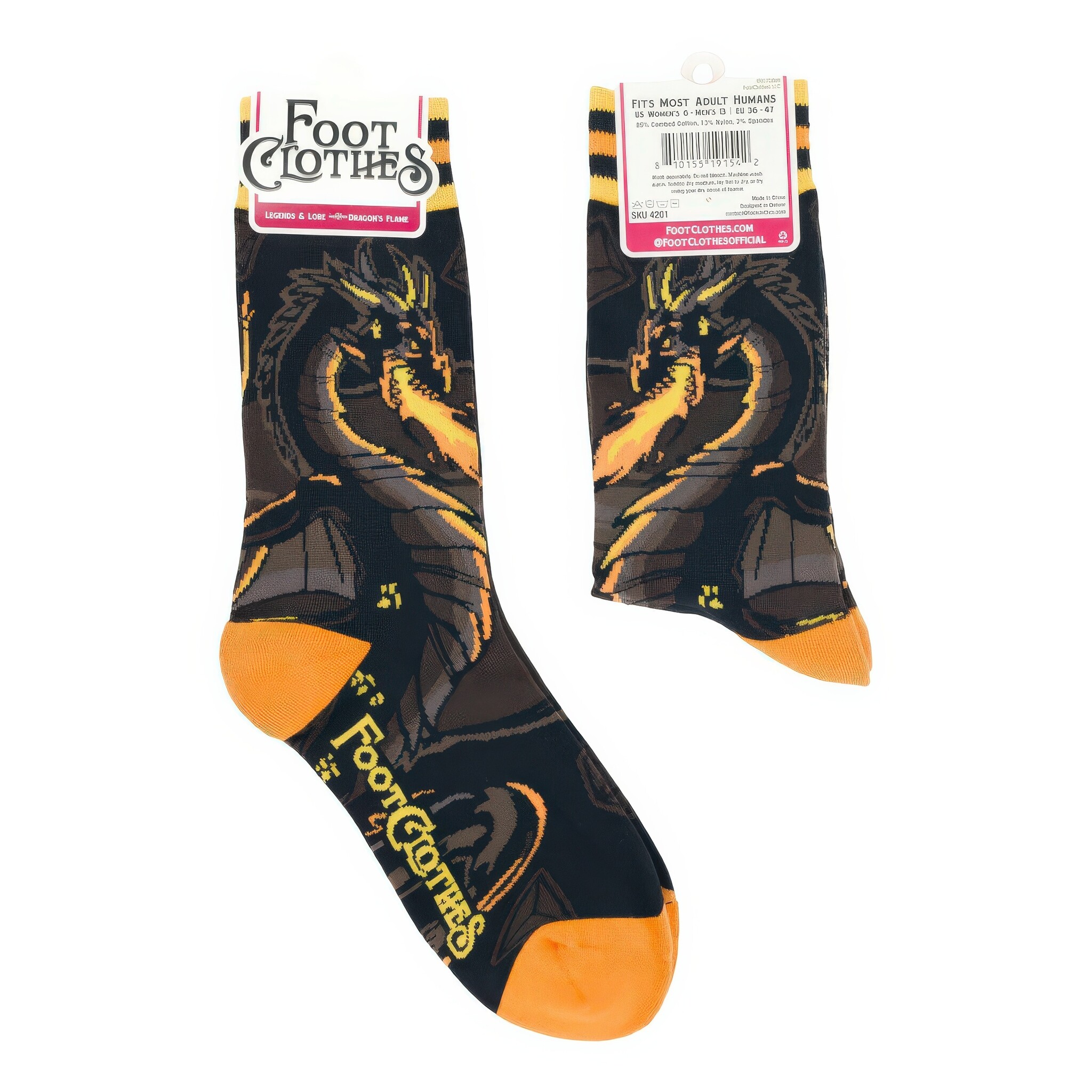 Dragon's Flame Socks-8
