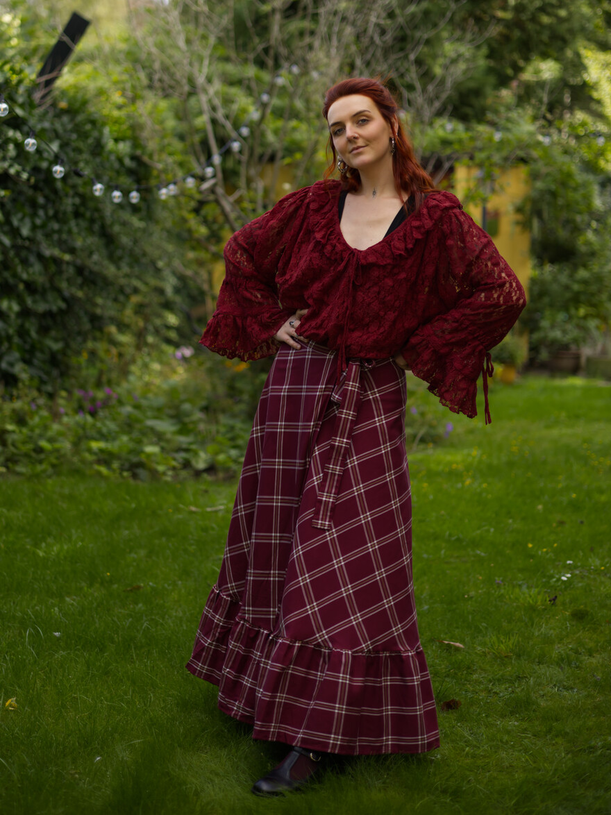 The Sabbath Cotton Skirt (CONFITURE)