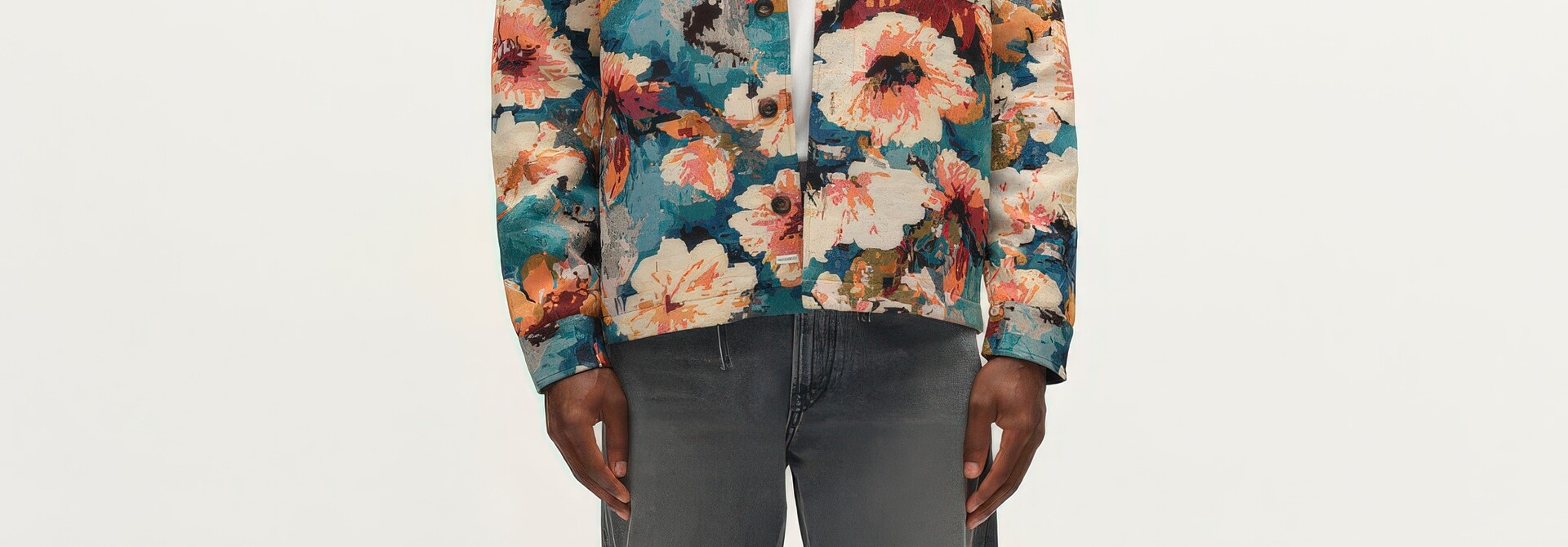 ♣ Gabsimone Fiore Impressionism Overshirt