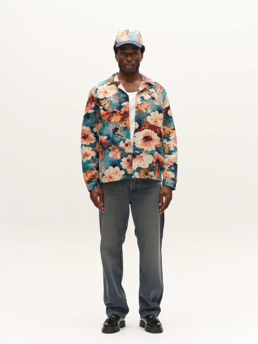 ♣ Gabsimone Fiore Impressionism Overshirt