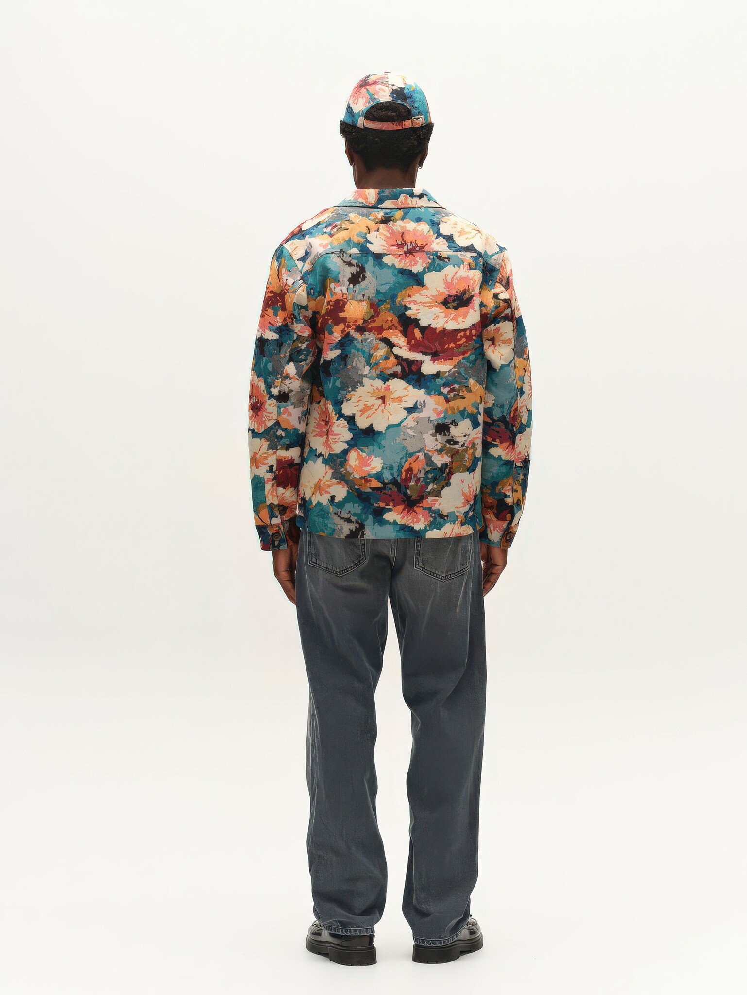♣ Gabsimone Fiore Impressionism Overshirt-4