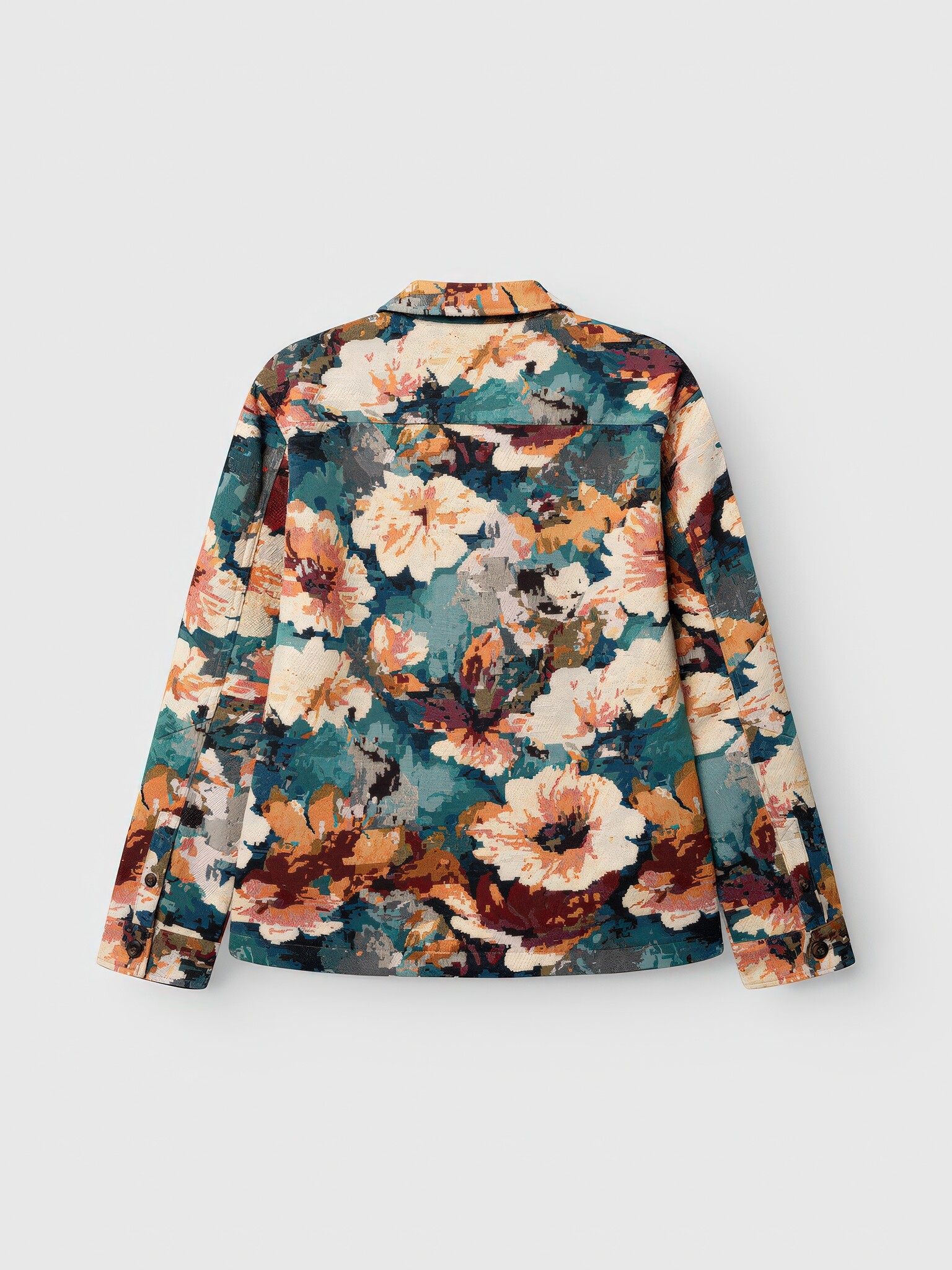 ♣ Gabsimone Fiore Impressionism Overshirt-9